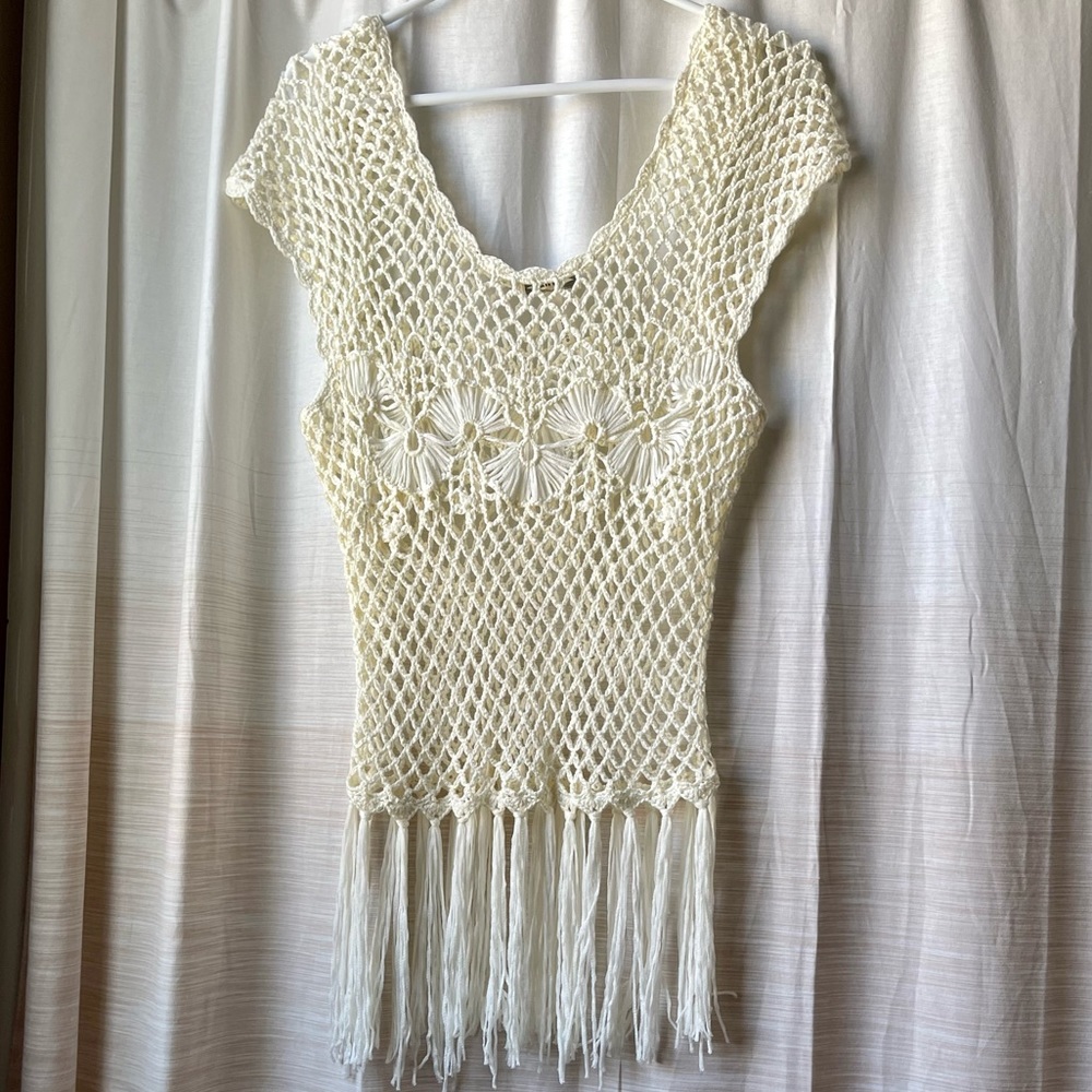 Woven tee